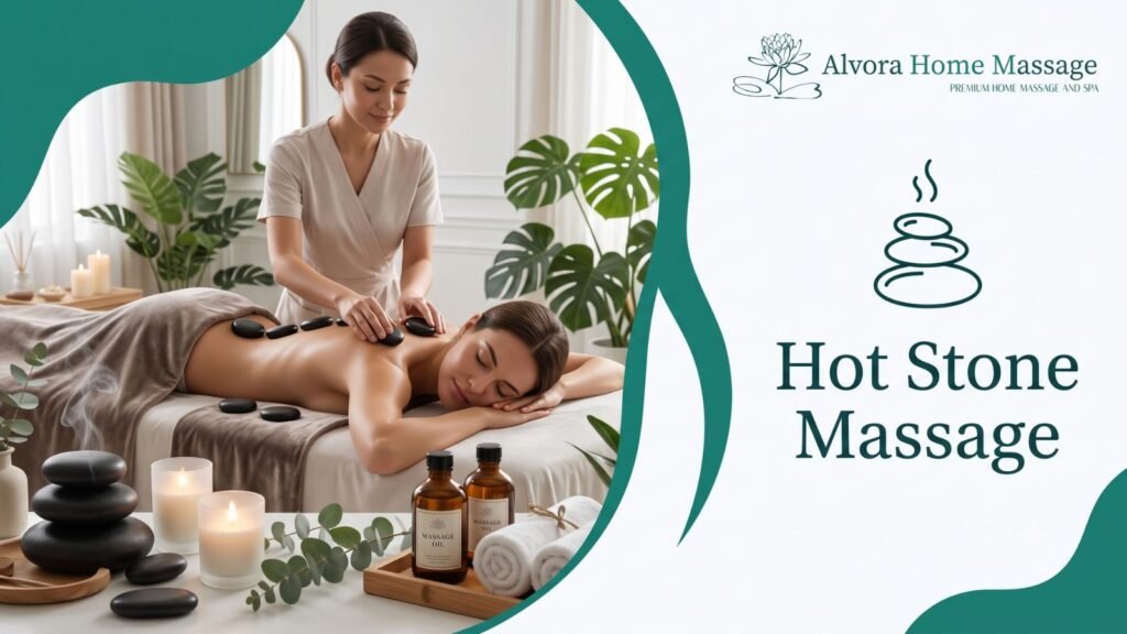 Luxury Hot Stone Massage service in Dubai.