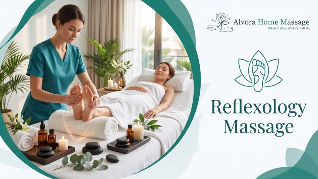 Professional Reflexology Massage service in Dubai by Alvora Home Massage & SPA.